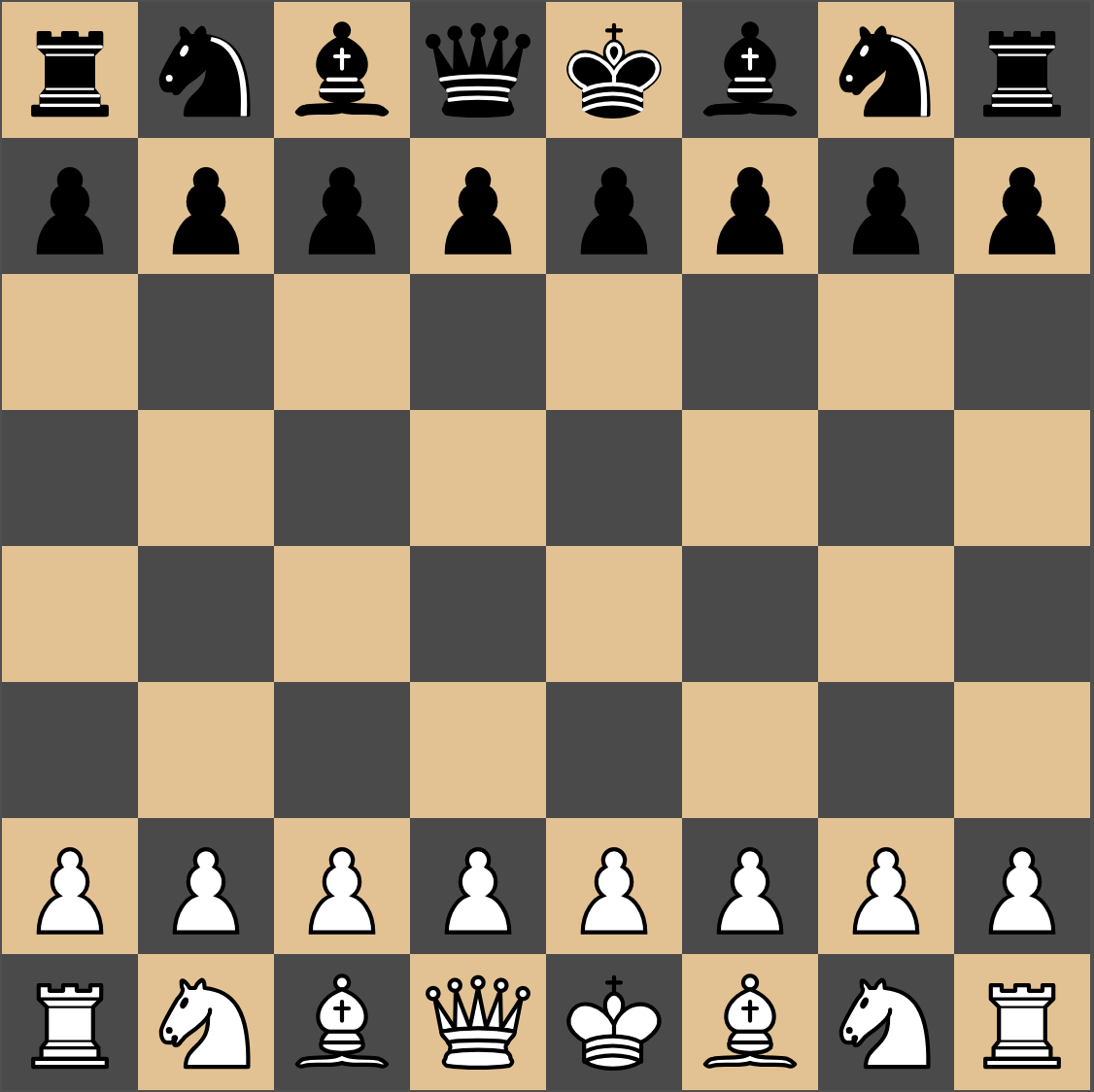 Illustration d’un échiquier